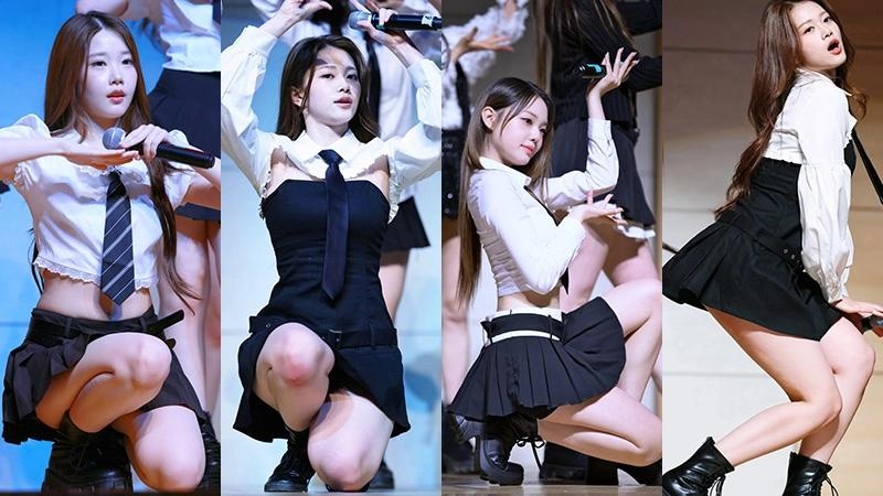 韩国女团CLASSy饭拍秀 拍摄日期20240608-跳舞主播视频