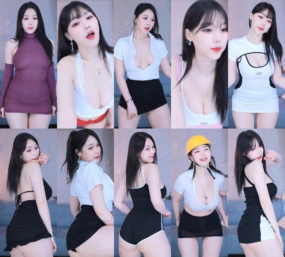AfreecaTV韩国BJ孝卡舞蹈录制精选合集-素材视频下载