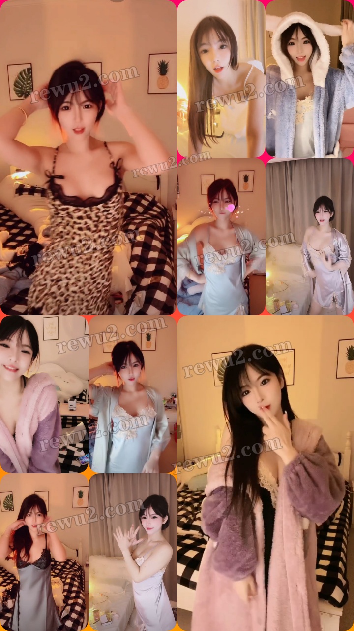 【抖音主播】妮好甜直播录屏+段子 无水印 （15v/435m）-舞蹈视频自备纸巾