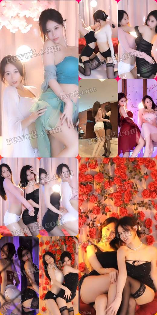 【斗鱼主播】三岁伊/小小玉酱 双人舞 无水印（20v/2.68g）-舞蹈素材