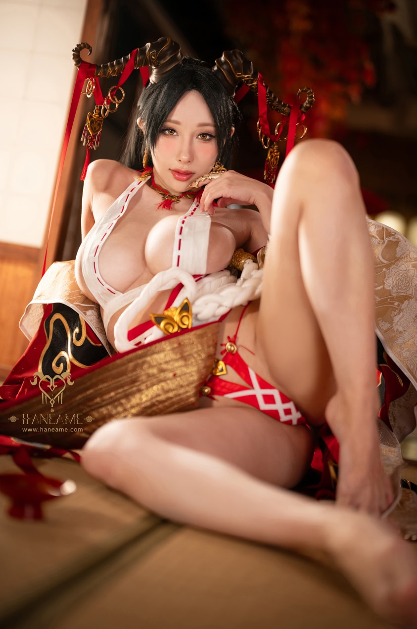 雨波_HaneAme – Lustful Goat Miko邪羊巫女收藏版