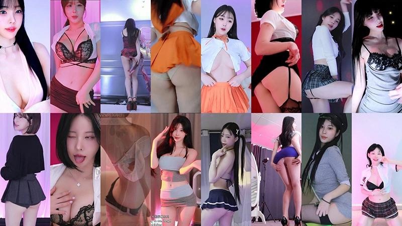 AfreecaTv韩国BJ 2025年3月12日录制舞蹈合集-舞蹈教学